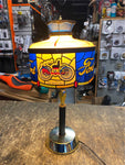 Vtg Ford Tiffany Dealer Promo Display Sign Table Lamp 70's Store Fixture Auto!