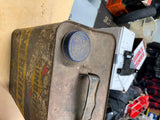 Vtg Sunoco mercury Motor Oil Gas tin Can 2 gallon Petroliana!