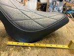 Vtg Chopper Seat Harley Honda Triumph Old Skool Hardtail rigid Motorcyle Diamond