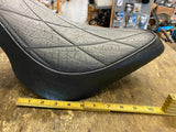 Vtg Chopper Seat Harley Honda Triumph Old Skool Hardtail rigid Motorcyle Diamond