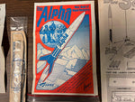 VTG Made in USA Lot of 2 Estes Rocket Model Kit sets: Screaming Eagle The Alpha