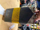 Vtg Sunoco mercury Motor Oil Gas tin Can 2 gallon Petroliana!