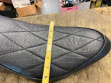 Vtg Chopper Seat Harley Honda Triumph Old Skool Hardtail rigid Motorcyle Diamond