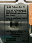 HARLEY DAVIDSON METAL SIGN - METAL SIGN FOR YOUR MAN CAVE - PLATINUM DISC TIN