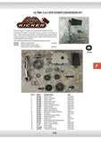 KICKER Kick Starter Kit Harley Chopper Softail 5-6 speed transmission Ultima 99<