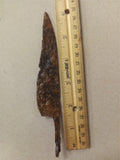 BC AD Medieval Iron Knives Leaf Blade Twisted Tang Dagger Spear Point Italy