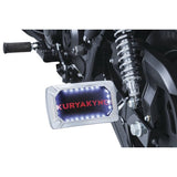 Kuryakyn Black Nova Vertical Side Mount License Plate Holder KUR3191 Harley
