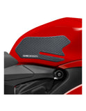 OneDesign Side Gas Tank Protect Grips HDR337 Ducati Panigale V2 2021-2024 Black