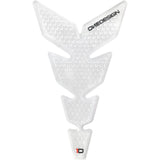OneDesign Top Gas Tank Protect Grip Traction Pad Decal Sticker Emblem HDR8 Clear
