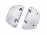 OEM Harley Davidson Chrome Passenger D-Shaped Floorboards Dyna Softail 50752-04