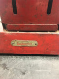 RARE Vintage Red metal Ohio match vending machine 2 books 1 penny northwestern