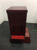 RARE Vintage Red metal Ohio match vending machine 2 books 1 penny northwestern