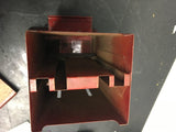 RARE Vintage Red metal Ohio match vending machine 2 books 1 penny northwestern
