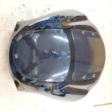 Quarter Fairing Smoked Windshield Harley Sportster Dyna FXR Softail  Custom 41mm