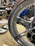 NOS 6 Spoke Mag Wheel Harley 3.00x16 Thunder air Star Chrome Dyna Softail OEM 00