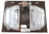 Passenger Floorboard Covers Chrome Harley Touring FLH Glide Heritage Ultra