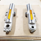 Harley Chrome Lower Fork Sliders 2014-'23 Touring Street Road Glide 45500171 OEM