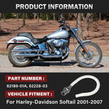 Fuel Check Valve Assembly for Harley Softail models 2001-2007 Replaces 62189-01A
