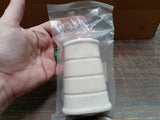 White Popsicle Pedal Kick Rubber Harley Panhead Shovelhead Sportster 07-08215
