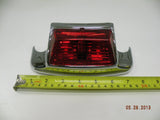 New Chrome Fender Tip Trim Rear Red Lens Harley Heritage Softail Touring Road ki