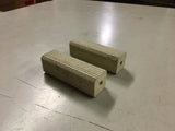 WHITE BIKE PEDAL KICKER RUBBER HARLEY INDIAN KNUCKLEHEAD PANHEAD CHOPPER BOBBER