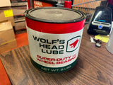 Vintage Made In USA Wolf's Head Lube Super-Duty Wheel Bearing 5lb Can