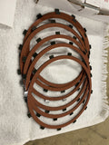 Harley Big Twin Clutch Friction Plate Set Red Eagle 84-99 Softail Dyna Touring F