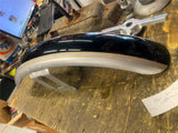 NOS Front Fender 100th anniversary Harley Sportster Dyna silver Black Factory!
