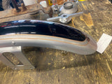 NOS Front Fender 100th anniversary Harley Sportster Dyna silver Black Factory!