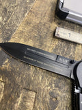 101st Airborne Division RAKKASANS Folding Knife Case Military Air force Collecti
