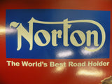 Poster Norton 1961 Isle Of Man 21x24 Vintage British Racing Hailwood commando at