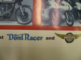 Poster Norton 1961 Isle Of Man 21x24 Vintage British Racing Hailwood commando at