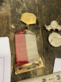 1936 Sons of Columbus medal features a "High Patron" Badge medallion Souvenir