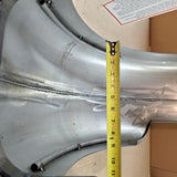 Custom 9" Wide Two Ton Ho Rear Fender Strut 200 Tire Belt Cutout Rigid Chopper