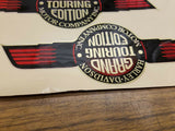 Harley FXRD FXRT Gas Tank Emblems Stickers Decals RED 14078-86 Grand Touring