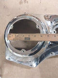 New Chrome Outer Primary Cover 3 Bolt 1994-1999 Harley Starter Shaft Hole