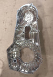 New Chrome Outer Primary Cover 3 Bolt 1994-1999 Harley Starter Shaft Hole