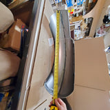 New Custom Steel Undrilled Rear Fender Two Eight 8.5" Universal Rigid 16-955