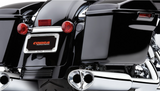 Cobra Tri-Oval II Slip-On Exhaust Mufflers 1995-2016 Harley Touring Baggger FLH