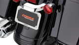 Cobra Tri-Oval II Slip-On Exhaust Mufflers 1995-2016 Harley Touring Baggger FLH