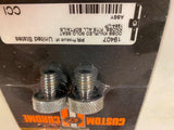 New Seat Bolts Knobs Harley Softail Heritage Springer Fatboy Chopper Side Mount