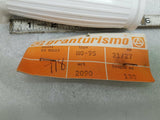 Vtg White Granturismo Grips 7/8 Motorcycle Ducati Triumph Honda Bobber Chopper!
