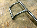7/8" Box Drag Bars HANDLEBARS 6" Rise Chrome Chopper Bobber Vintage Motorcycle