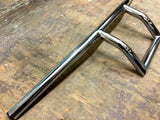 7/8" Box Drag Bars HANDLEBARS 6" Rise Chrome Chopper Bobber Vintage Motorcycle