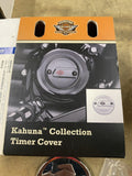 Harley chrome kahuna timer Points cover Softail Street Bob Touring FLHX M8 Logo