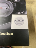 Harley chrome kahuna timer Points cover Softail Street Bob Touring FLHX M8 Logo