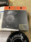 Harley-Davidson Motor Co Derby Cover Black Twin Cam Touring Softail Street Glide