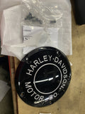 Harley-Davidson Motor Co Derby Cover Black Twin Cam Touring Softail Street Glide