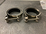 Stainless Intake Clamp Seal Set Harley Shovelhead Ironhead 1978-1984 27063-8055