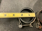 Stainless Intake Clamp Seal Set Harley Shovelhead Ironhead 1978-1984 27063-8055